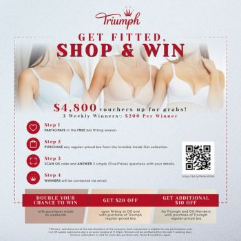 Triumph-Shop-and-Win-Contest-at-OG-350x350 Now till 31 May 2022: Triumph Shop and Win Contest at OG