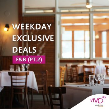 VivoCity-Weekday-Exclusive-Promotion-350x350 12-22 Apr 2022: VivoCity Weekday Exclusive Promotion