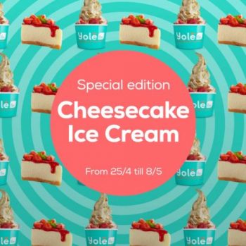 Yole-Special-Edition-Cheesecake-Ice-Cream-Promotion-350x349 25 Apr-8 May 2022: Yole Special Edition Cheesecake Ice Cream Promotion