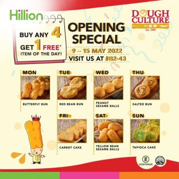 11-15-May-2022-Hillion-Mall-Dough-Culture-Grand-Opening-Specials-Promotion1-350x350 11-15 May 2022: Hillion Mall Dough Culture Grand Opening Specials Promotion