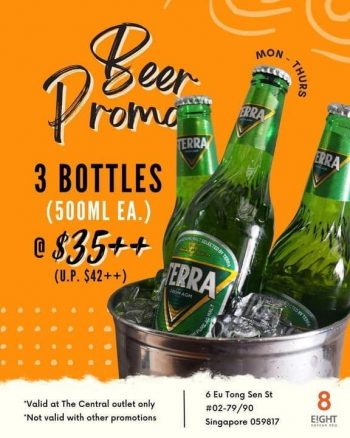 11-May-2022-Onward-8-Korean-BBQ-3-bottles-of-500ml-Terra-beer-bottles-Promotion-350x438 11 May 2022 Onward: 8 Korean BBQ 3 bottles of 500ml Terra beer bottles Promotion