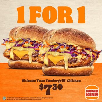 11-May-2022-Onward-Burger-King-Ultimate-Yuzu-Tendergrill-Chicken-Promotion-350x350 11 May 2022 Onward: Burger King Ultimate Yuzu Tendergrill Chicken Promotion