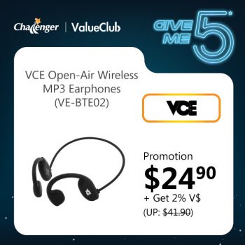 11-May-2022-Onward-Challenger-VCE-Open-Air-Wireless-MP3-EarphonesVE-BTE02-Promotion-350x350 11 May 2022 Onward: Challenger VCE Open-Air Wireless MP3 Earphones(VE-BTE02) Promotion