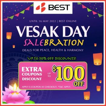 12-16-May-2022-BEST-Denki-Online-Vesak-Day-Sale-Up-To-50-OFF-1-350x350 12-16 May 2022: BEST Denki Online Vesak Day Sale Up To 50% OFF