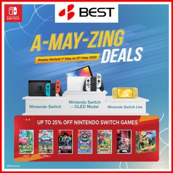 17-31-May-2022-BEST-Denki-Nintendo-Switch-games-Promotion-350x350 17-31 May 2022: BEST Denki Nintendo Switch games Promotion