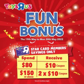 19-30-May-2022-Toys22R22Us-Star-Card-family-Promotion-350x350 19-30 May 2022: Toys"R"Us Star Card family Promotion