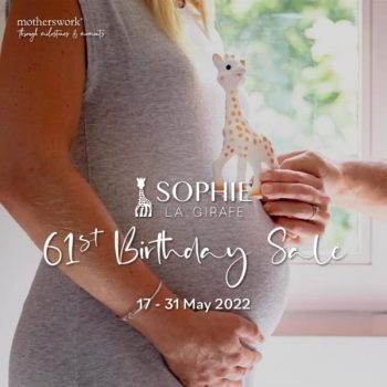 19-31-May-2022-Motherswork-Baby-Kids-Sophie-La-Girafe-61st-Anniversary-Promotion-350x350 19-31 May 2022: Motherswork Baby & Kids Sophie La Girafe  61st Anniversary Promotion