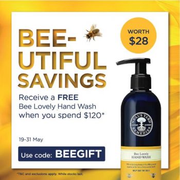 19-31-May-2022-Neals-Yard-Remedies-FREE-Bee-Lovely-Hand-Wash-Promotion-350x350 19-31 May 2022: Neal's Yard Remedies FREE Bee Lovely Hand Wash Promotion