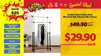 19-May-2022-Onward-Japan-Home-durable-clothes-rack-Promotion-350x197 19 May 2022 Onward: Japan Home durable clothes rack Promotion