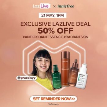 21-May-2022-innisfree-Lazlive-Exclusive-Deal-Alert-350x350 21 May 2022: innisfree Lazlive Exclusive Deal Alert