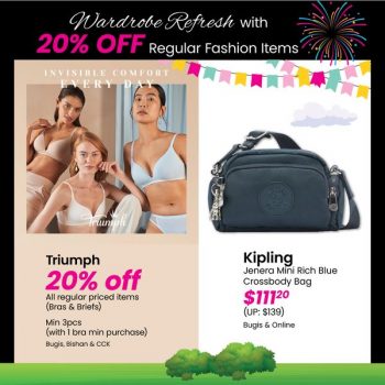 27-31-May-2022-BHG-20-OFF-regular-fashion-items-Double-Points-Promotion-350x350 27-31 May 2022: BHG 20% OFF regular fashion items & Double Points Promotion