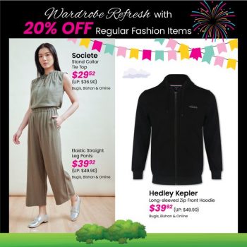 27-31-May-2022-BHG-20-OFF-regular-fashion-items-Double-Points-Promotion1-350x350 27-31 May 2022: BHG 20% OFF regular fashion items & Double Points Promotion