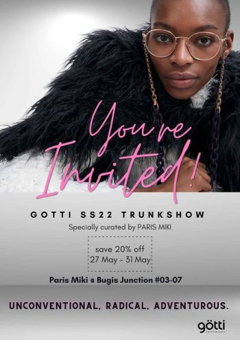 27-31-May-2022-Paris-Miki-Gottis-SS22-collection-Promotion-350x495 27-31 May 2022: Paris Miki Gotti’s SS22 collection Promotion
