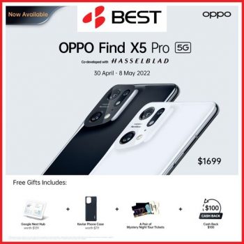3-8-May-2022-BEST-Denki-OPPO-Find-X5-Pro-Promotion-350x350 3-8 May 2022: BEST Denki OPPO Find X5 Pro Promotion