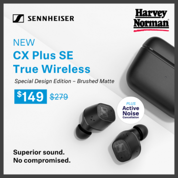 3-May-2022-Onward-Harvey-Norman-Sennheiser-ANC-headphones-and-earbuds-Promotion-350x350 3 May 2022 Onward: Harvey Norman Sennheiser ANC headphones and earbuds Promotion