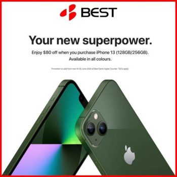 3-May-25-Jun-2022-BEST-Denki-iPhone-13-128GB256GB-Promotion-350x350 3 May-25 Jun 2022: BEST Denki iPhone 13 (128GB/256GB) Promotion