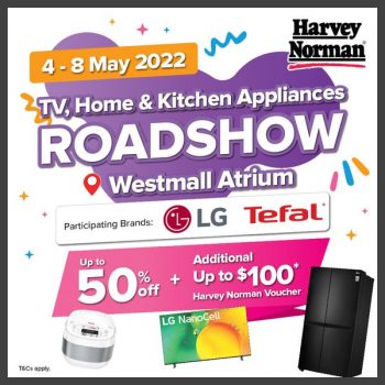 4-8-May-2022-Harvey-Norman-LG-and-Tefal-products-Promotion-350x350 4-8 May 2022: Harvey Norman  LG and Tefal products Promotion