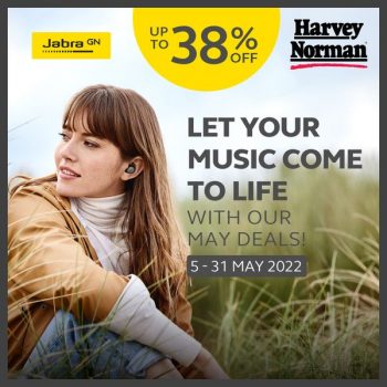 5-31-May-2022-Harvey-Norman-Jabra-Elite-wireless-earbuds-Promotion-350x350 5-31 May 2022: Harvey Norman Jabra Elite wireless earbuds Promotion