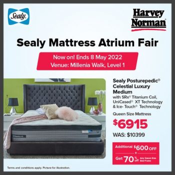 6-8-May-2022-Harvey-Norman-Sealy-Mattress-Atrium-fair-350x350 6-8 May 2022: Harvey Norman Sealy Mattress Atrium fair