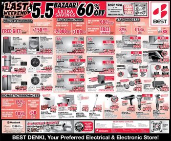 7-10-May-2022-BEST-Denki-Last-Weekend-for-the-5.5-Bazaar-Promotion-350x289 7-10 May 2022: BEST Denki Last Weekend for the 5.5 Bazaar Promotion