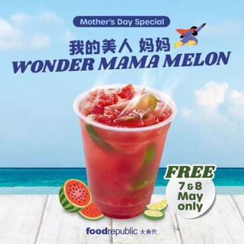 7-8-May-2022-Food-Republic-Wonder-Mama-Melon-Promotion-350x350 7-8 May 2022: Food Republic Wonder Mama Melon Promotion