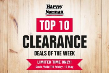9-13-May-2022-Harvey-Norman-Top-10-Clearance-Sale-350x233 9-13 May 2022: Harvey Norman Top 10 Clearance Sale
