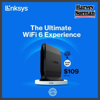 9-May-2022-Onward-Harvey-Norman-Linksys-WiFi-6-routers-Promotion1-350x350 9 May 2022 Onward: Harvey Norman Linksys WiFi 6 routers Promotion