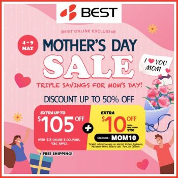 BEST-Denki-Mothers-Day-Sale-350x350 4-9 May 2022: BEST Denki Mother's Day Sale