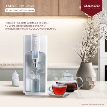 CUCKOO-Healthier-Together-TANGS-Exclusive-Promotion-350x350 23-25 May 2022: CUCKOO Healthier Together TANGS Exclusive Promotion