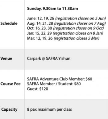 Carpark-@-SAFRA-Yishun-350x385 12 Jun 2022-26 Mar 2023: Basic Archery Course @ SAFRA Yishun Promotion