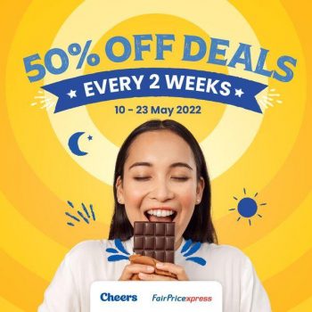 Cheers-FairPrice-Xpress-50-OFF-Deals-Promotion-350x350 10-23 May 2022: Cheers & FairPrice Xpress 50% OFF Deals Promotion