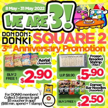 DON-DON-DONKI-3rd-ANNIVERSARY-Promotion-at-Square-2-1-350x350 8-31 May 2022: DON DON DONKI 3rd ANNIVERSARY Promotion at Square 2