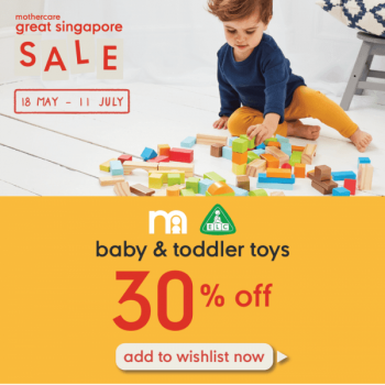Early-Learning-Centre-Great-Singapore-Sale-350x350 18 May-11 Jul 2022: Early Learning Centre Great Singapore Sale at Mothercare