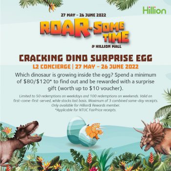 Hillion-Mall-ROAR-SOME-Good-Time-Promotion2-350x350 27 May-26 Jun 2022: Hillion Mall ROAR-SOME Good Time Promotion