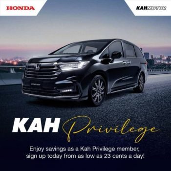 Honda-Kah-Privilege-Membership-Promotion-350x350 17 May 2022 Onward: Honda Kah Privilege Membership Promotion