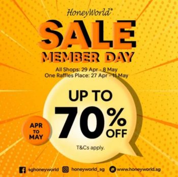 HoneyWorld-Member-Day-Sale-350x349 29 Apr-8 May 2022: HoneyWorld Member Day Sale