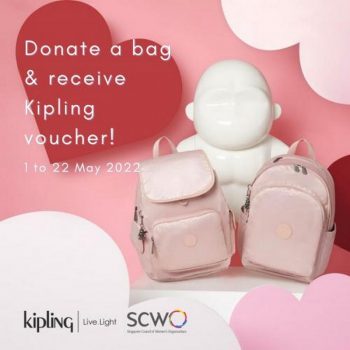 Kipling-Mothers-Day-Donate-Bag-Get-Voucher-Promotion-350x350 1-22 May 2022: Kipling Mother's Day Donate Bag Get Voucher Promotion