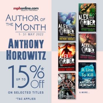 MPH-Bookstores-Selected-Bestselling-Titles-by-ANTHONY-HOROWITZ-Promotion-350x350 1-31 May 2022: MPH Bookstores Selected Bestselling Titles by ANTHONY HOROWITZ Promotion