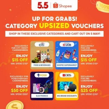 Shopee-Exclusive-Bank-Promotion-350x350 5 May 2022: Shopee Exclusive Bank Promotion