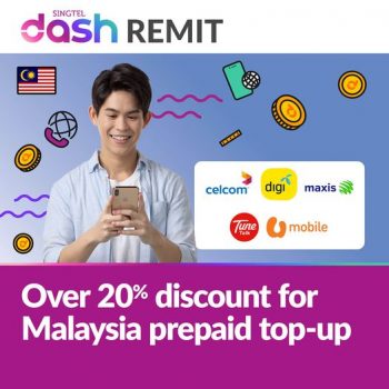 Singtel-Dash-Malaysia-Prepaid-SIM-Card-Top-Up-Promotion-350x350 14-31 May 2022: Singtel Dash Malaysia Prepaid SIM Card Top Up Promotion