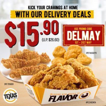 Texas-Chicken-Delivery-Deal-Promotion-350x350 1-31 May 2022: Texas Chicken Delivery Deal Promotion