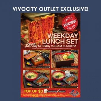 Una-Una-Weekly-Lunch-Sets-Exclusive-Promotion-at-Vivocity-350x350 17 May 2022 Onward: Una Una Weekly Lunch Sets Exclusive Promotion at Vivocity