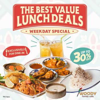Woody-Family-CAFE-Weekday-Lunch-Set-Promotion-350x350 27 May 2022 Onward: Woody Family CAFE Weekday Lunch Set Promotion