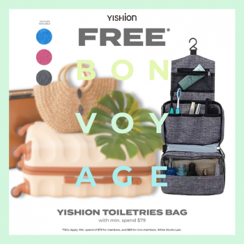 YISHION-Free-Toiletries-Bag-Promotion-at-Junction-8-350x350 7 May 2022 Onward: YISHION Free Toiletries Bag Promotion at Junction 8