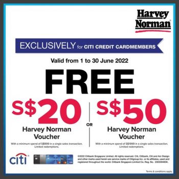 1-30-Jun-2022-Harvey-Norman-Citibank-credit-card-Promotion-350x350 1-30 Jun 2022: Harvey Norman Citibank credit card Promotion