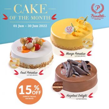 1-30-Jun-2022-PrimaDeli-Cake-Of-The-Month-15-OFF-Promotion-350x350 1-30 Jun 2022: PrimaDeli Cake Of The Month 15% OFF Promotion