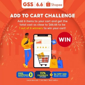 1-6-Jun-2022-Shopee-66.66-Shopee-Voucher-Giveaway-350x350 1-6 Jun 2022:Shopee $66.66 Shopee Voucher Giveaway