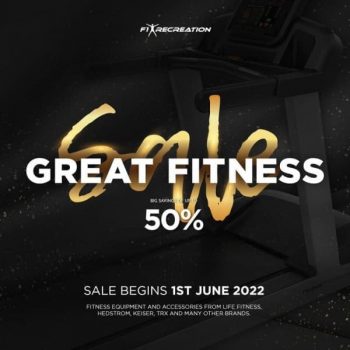 1-Jun-2022-Onward-F1-Recreation-Great-Fitness-Sale-350x350 1 Jun 2022 Onward: F1 Recreation Great Fitness Sale