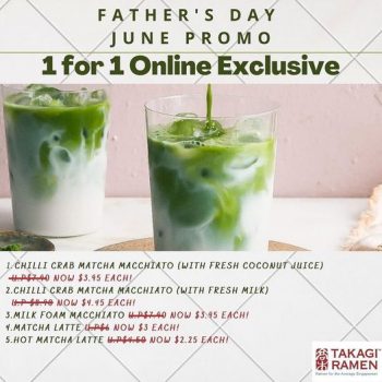 1-Jun-2022-Onward-Takagi-Ramen-Fathers-Day-1-for-1-Promotion-350x350 1 Jun 2022 Onward: Takagi Ramen Father’s Day 1 for 1 Promotion