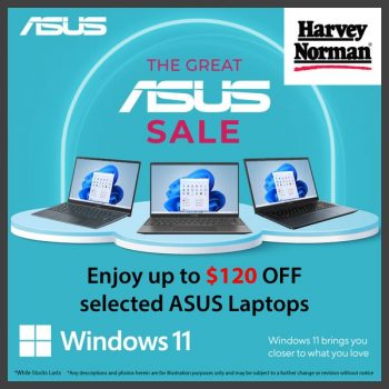 10-Jun-2022-Onward-Harvey-Norman-ASUS-laptops-Promotion-350x350 10 Jun 2022 Onward: Harvey Norman ASUS laptops Promotion